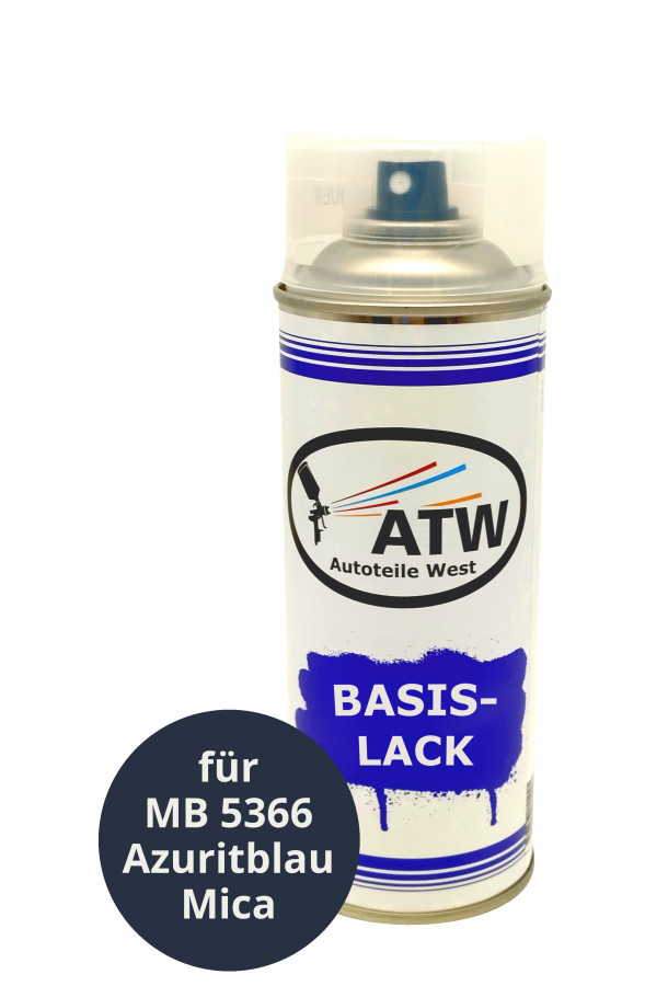 Autolack für MB 5366 Azuritblau Mica